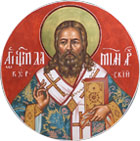 Икона священномученика Дамиана Курского (Воскресенского)