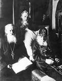 Архимандрит Кронид Любимов, монах Макарий Моржов, иеросхимонах Алексий Соловьев